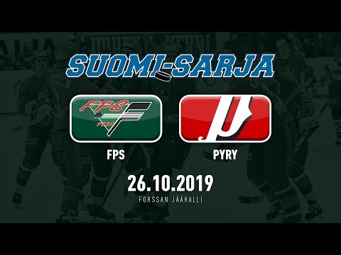 SUOMI-SARJA 2019-2020: 26.10.2019 FPS - Pyry 3-0