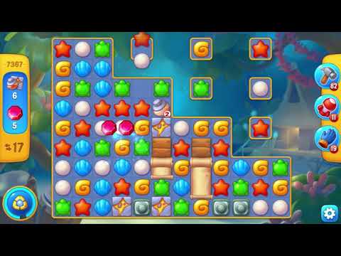 Fishdom  Level 7361 - 7370  (Fist Try) 🐡