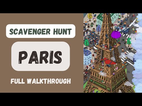 Scavenger Hunt - Paris - Level 10 Gameplay 🔍