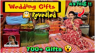 OUR WEDDING GIFTS | WEDDING GIFTS UNBOXING | 700+ GIFTS OPEN 😱