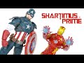 Marvel Legends Series 12 Inch Captain America & Iron Man Hasbro Action Figure Review Marvel Legends Series 12 Inch Captain America & Iron Man Hasbro Action Figure Review