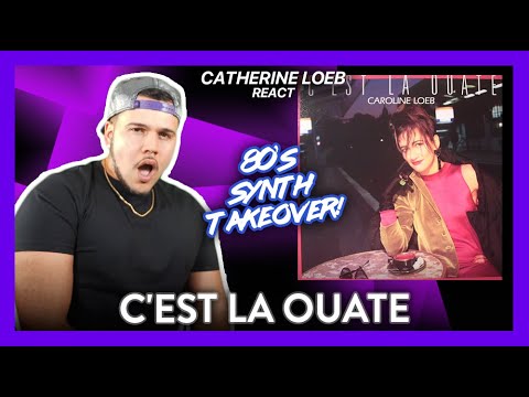 First Time Reaction Caroline Loeb C'est la ouate (80s ALL THE WAY!) | Dereck Reacts