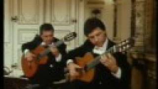 Rare Classical Guitar Video: Celin & Angel Romero - K159