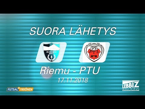 17.11.2018 Riemu - PTU klo 17.00 Futsal-Ykkönen