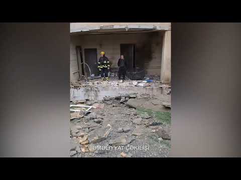 Bakıxanov qəsəbəsinin ərazisində fərdi yaşayış evində partlayış baş verməsi barədə məlumat