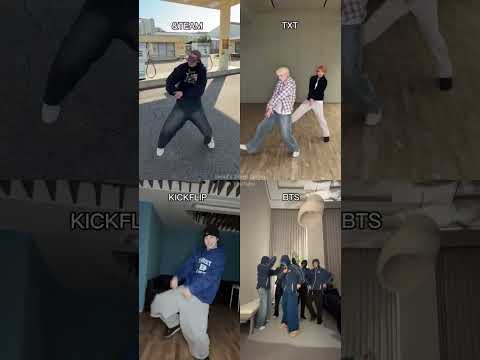 New trend 2.0 BTS by #txt #bts #kickflip #andteam #taehyung #bts2.0 #newtrend #dance #fyp #explore