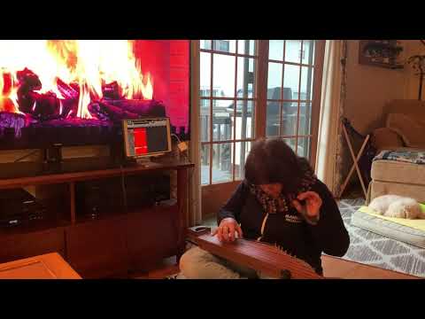 Kantele, Midi Guitar 2 App, Sunrizer App, Set Up, and improv "A Walk in the Winter Wood"