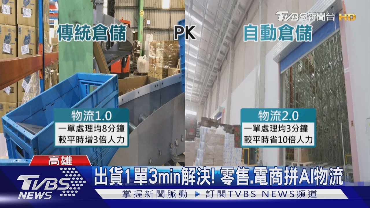 亞洲首座AI物流! 增5倍倉儲、人工省10倍
