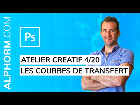 Comment ajouter les courbes de transfert sous Adobe Photoshop CC