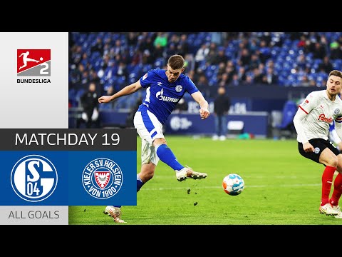 Dream Goal countered by Terodde | Schalke 04 - Holstein Kiel 1-1 | Highlights | MD 19 -Bundesliga 2