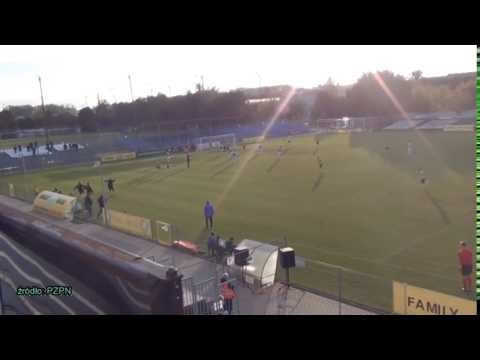 2016.10.08 Warta - Siarka 1:3 - gol (0:3) G.Płatka