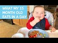 WHAT MY ONE-YEAR-OLD TODDLER EATS IN A DAY | 15 MONTHS OLD | MEAL IDEAS | FOOD DIARY