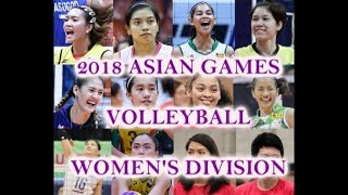 Download lagu 2018 ASIAN GAMES / 10 COUNTRIES PARTICIPATES IN VOLLEYBALL WOMEN'S DIVISION mp3