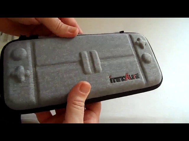 Vídeo relacionado con Funda para NS Switch - innoAura Accesorios NS Switch 18 en 1 con Carcasa de Transporte de Switch, Carcasa de Videojuegos de Switch, Protector de Pantalla de Switch, Soporte de Switch(Violet)