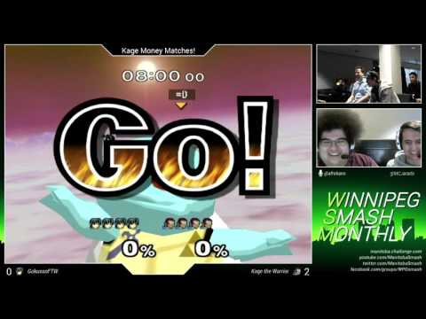 WSM17 Kage the Warrior (Ganondorf) vs. GokusonFTW (Marth) - Money Match