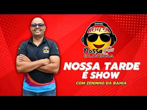Ao vivo 104,9 nossa tarde é show com zeninho