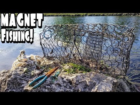 Magnet Fishing!! Searching For Treasure in South Florida Canals!!