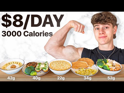 Budget Clean Bulk Meal Plan (190g Protein)