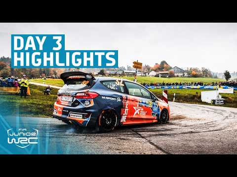 Junior WRC Day 3 Highlights | WRC Central European Rally 2025