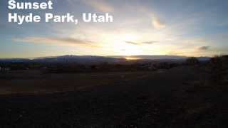 preview picture of video 'Sunsetting in Hyde Park, Utah'