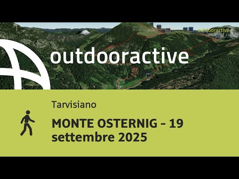 MONTE OSTERNIG - 19 settembre 2025