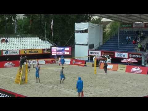 BV Moscow Grand Slam 2014 Semenov - Krasilnikov and Plavins - Solovejs