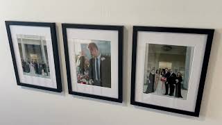 SESEAT 11x14 Picture Frames Black Display Pictures 8x10 With mat or 11x14 Prints Without Mat