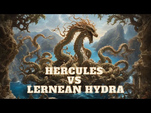 Hercules against the Hydra of Lerna - The 12 Labors of Hercules - #2