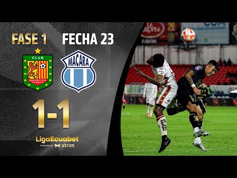 FULL SUMMARY: Deportivo Cuenca 1-1 Macará | Ecuabet League - Serie A