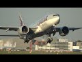 AIRBUS A330 BLOCKS the RUNWAY and CITATION JET has to GO AROUND (4K)