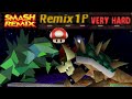 Smash Remix Classic Mode Remix 1P Gameplay With Giant Polygon Bowser VERY HARD