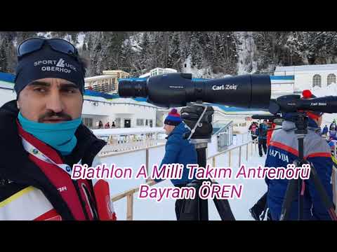 2019-2020 italya ridnaun ibu cup2 resmi antrenman #biathlon #rifle  #биатлонкубок #skiskyting