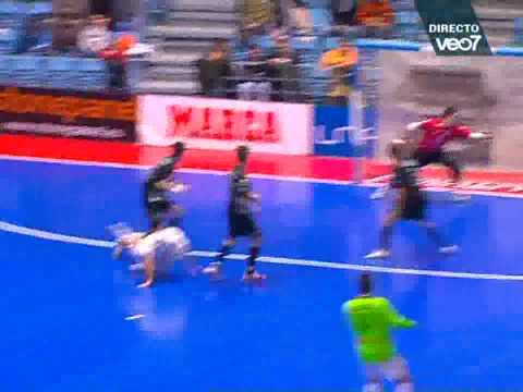 Lobelle - Gol de Leitão contra Caja Segovia - Copa da Espanha