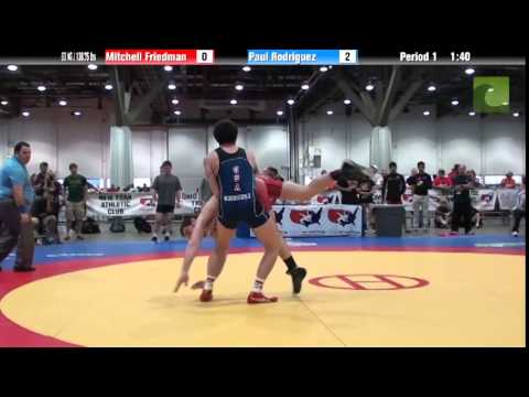 Men 63 KG / 138.75 lbs - Mitchell Friedman vs. Paul Rodriguez