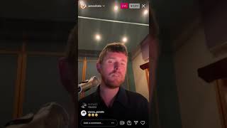 James Blake “I’ll Come Too” on IG LIVE [June 30, 2021]