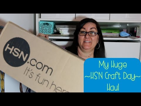 🛍MY HUGE ~HSN CRAFT DAY~ HAUL🛍