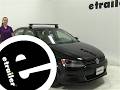 Fit Test Custom DK Fit Kit For 4 Rhino Rack 2500 Series Roof Rack Legs On A 2013 Volkswagen Jetta