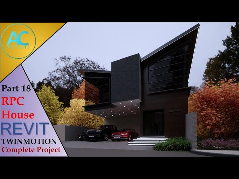 RPC House | Part 18 | Complete Step By Step Project | Revit and Twinmotion Tutorial