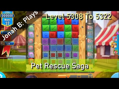 Pet Rescue Saga Level 5308 To 5322