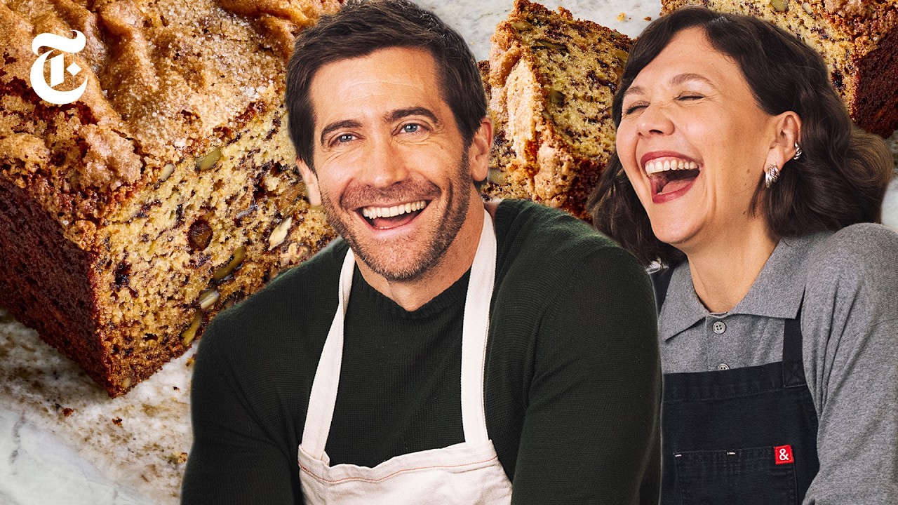 Maggie and Jake Gyllenhaal Share Their Family Banana Bread Recipe | NYT Cooking