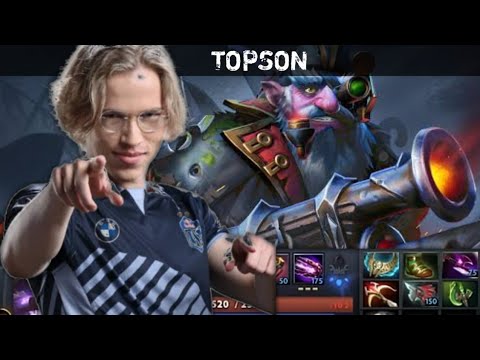 HARD GAME TOPSON SNIPER - Dota 2 Highlights [Watch & Learn]