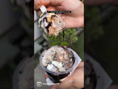 🚩 Sethi icecream tilak nagar hot chocolate fudge ❤️ #shorts #food #icecream