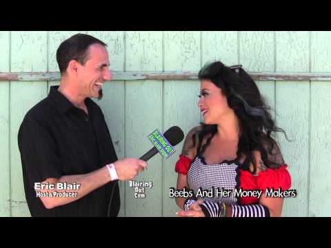 Beebs and Her Money Makers talks W Eric Blair @ The Vans Warped Tour 2013