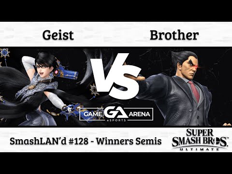 SmashLAN'd 128: Geist (Bayonetta) vs. Brother (Kazuya) - Winners Semis
