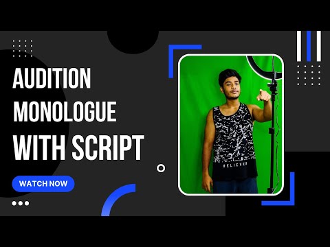 Vinay Sachdeva  Audition Monologue