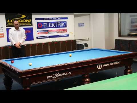 Jan Aleš shot #8 - Final CZ championships - 3-cushion