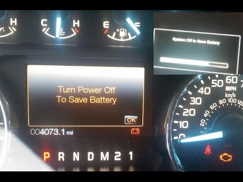 Ford Battery Saver Mode Won't Reset - Radio Won't Play Unless Car Is Running