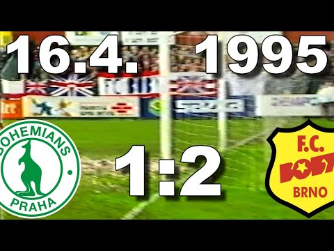 Bohemians Praha - FC Boby Brno 1:2 (16.4.1995)