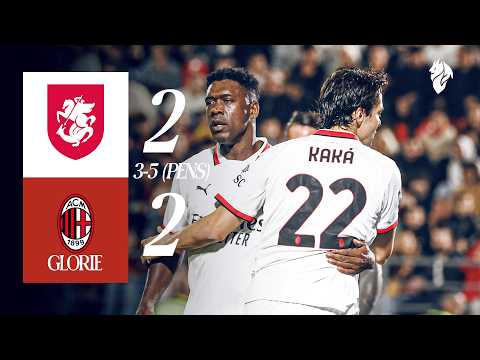 A 𝙡𝙚𝙜𝙚𝙣𝙙𝙖𝙧𝙮 show in Tbilisi | Georgia Legends 2-2 (3-5 pens) AC Milan Glorie | Highlights