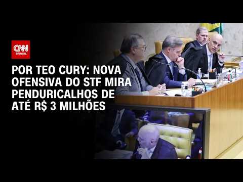 De R$ 100 mil a R$ 3 milhões por juiz: os penduricalhos na mira do STF | CNN NOVO DIA